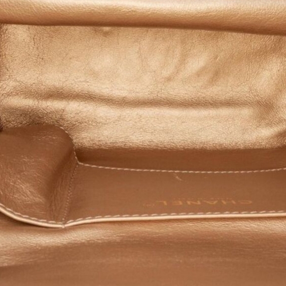 CHANEL Crossbody My Crush Vanity Lambskin Quilted Black Gold Bijoux Chain Handle - Picture 13 of 17